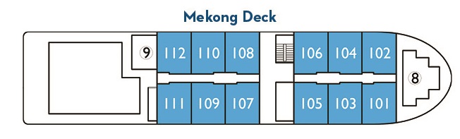 Avalon Siem Reap - Mekong Deck