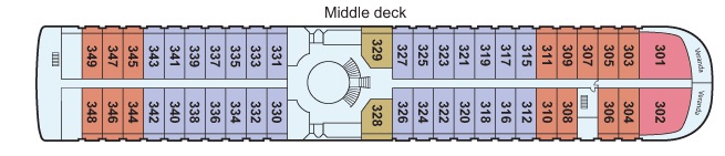 Viking Emerald - Middle Deck